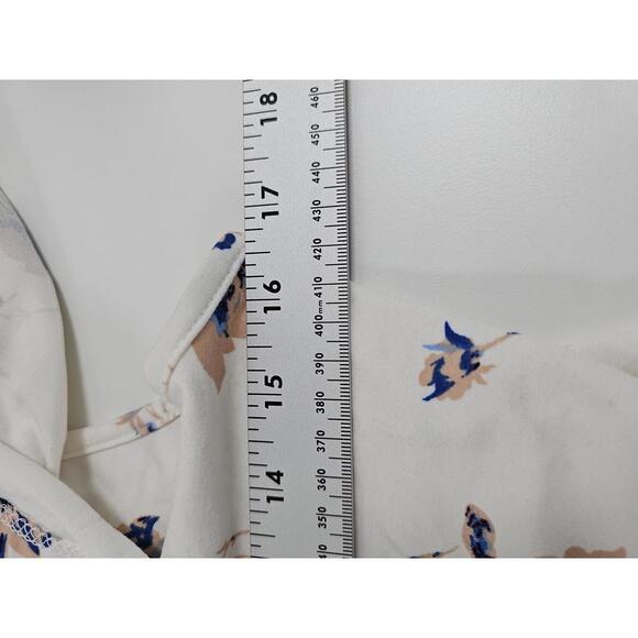 Floral Ruffle Button-Front Top - Picture 10 of 11